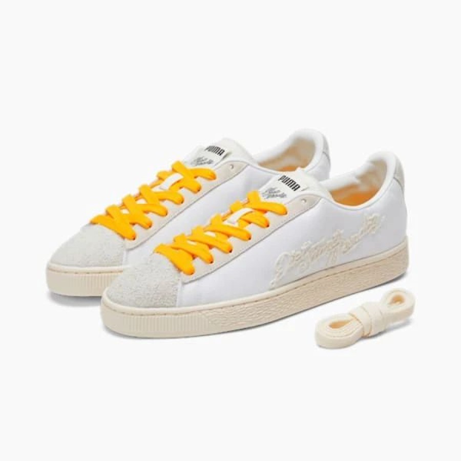 Shoes * | Puma X Diet Starts Monday Suede Sneakers Puma White-Marshmallow