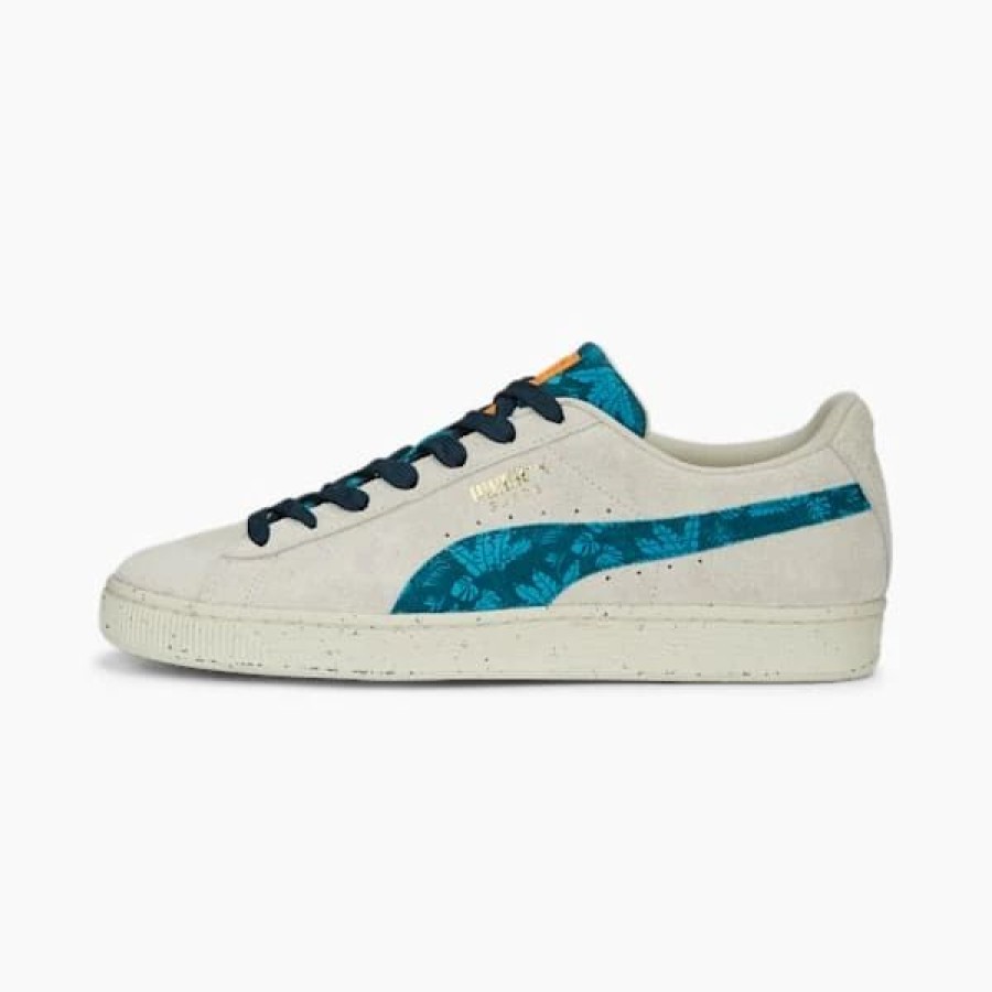 Shoes * | Puma Suede Gentle Jungle Sneakers Frosted Ivory-Dark Night