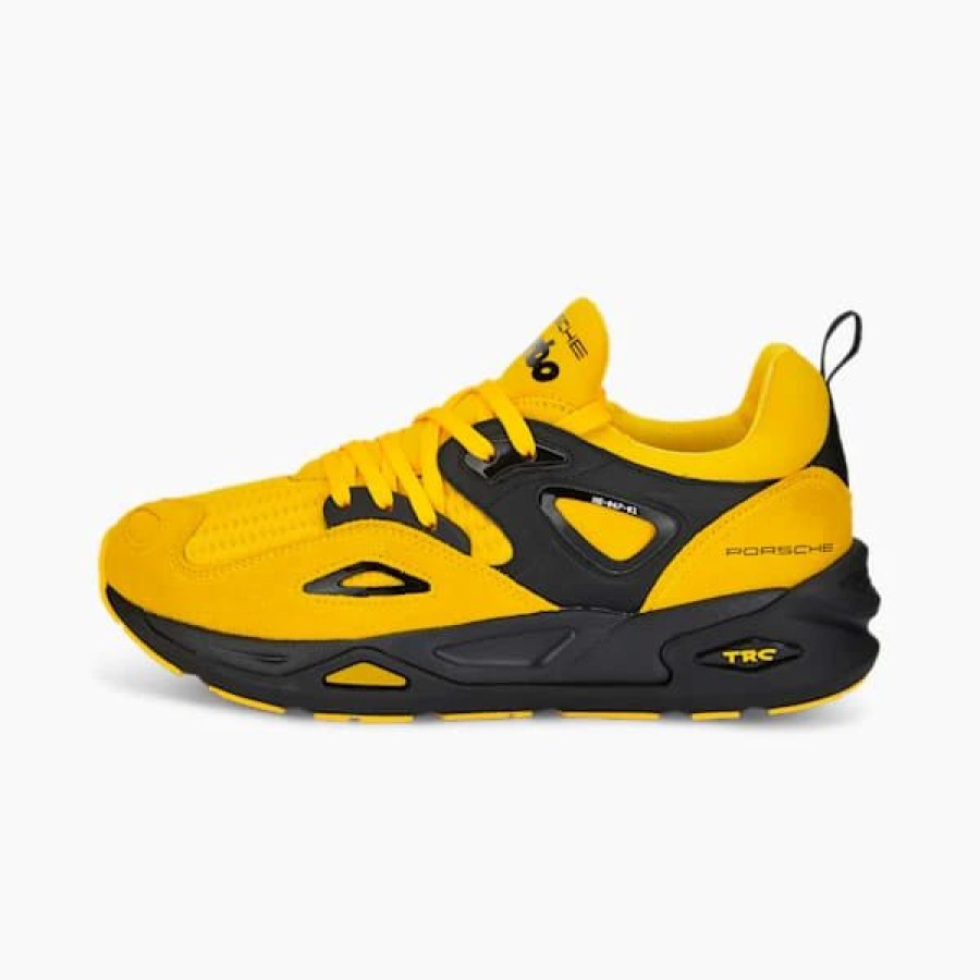 Shoes * | Porsche Legacy Trc Blaze Motorsport Shoes Lemon Chrome-Puma Black