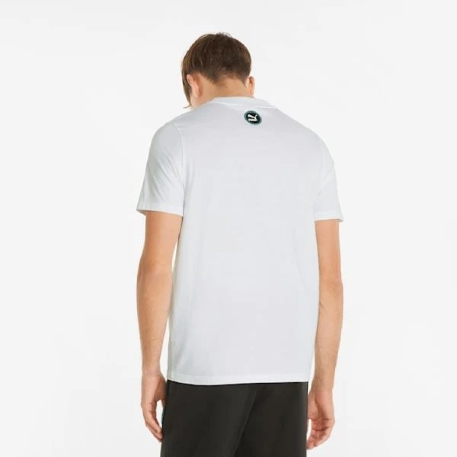 Clothing * | Sportswear By Puma Graphic Men'S Tee Puma White