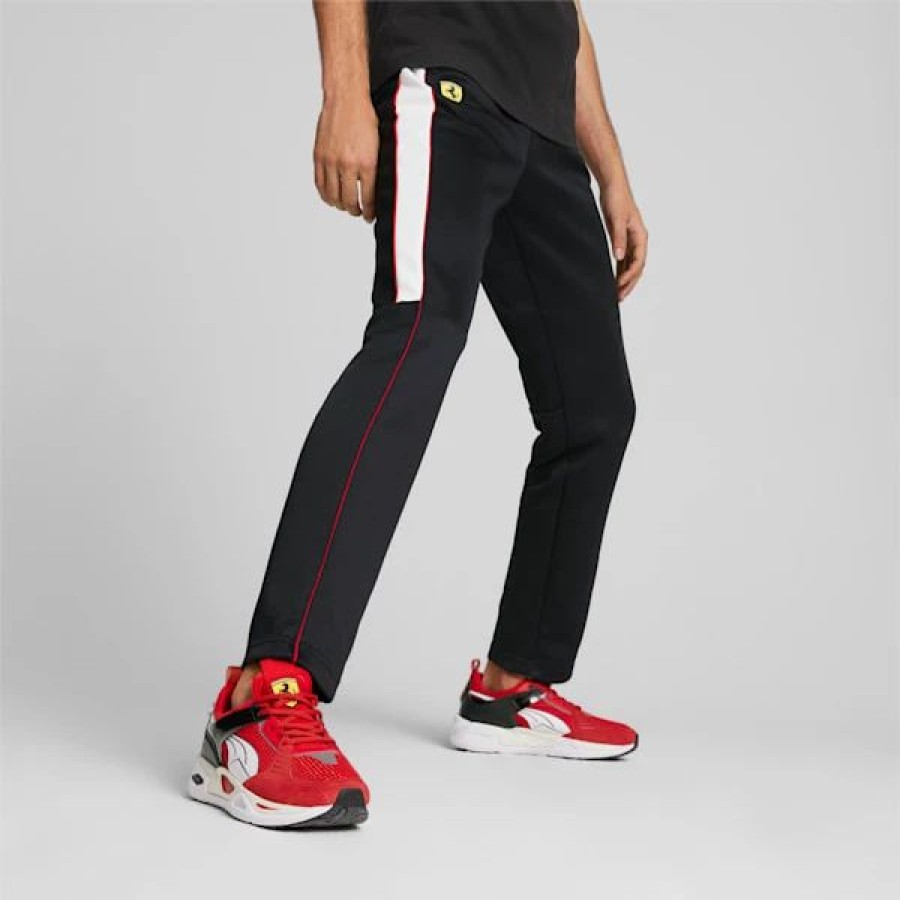 Clothing * | Scuderia Ferrari Race Mt7 Men'S Track Pants Puma Black