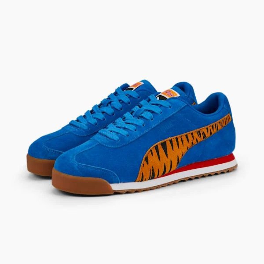 Shoes * | Puma X Frosted Flakes Roma Sneakers Lapis Blue-Flame Orange