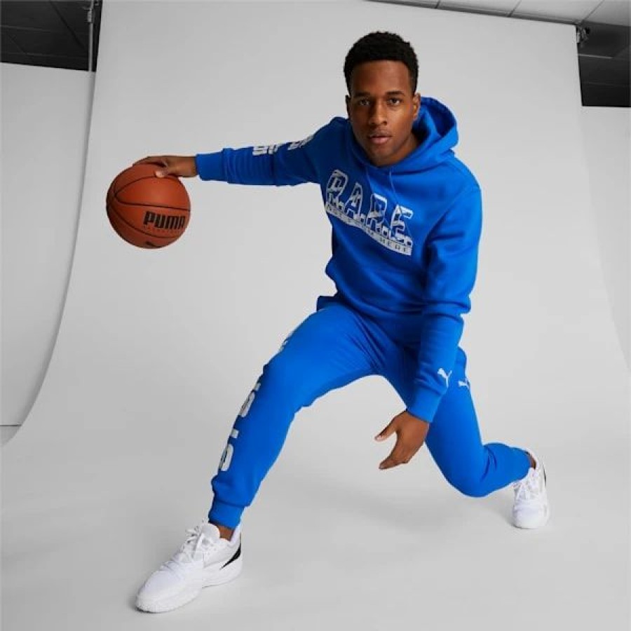 Sports * | Puma X Lamelo Ball Roty Men'S Basketball Hoodie Ultra Blue-Puma White