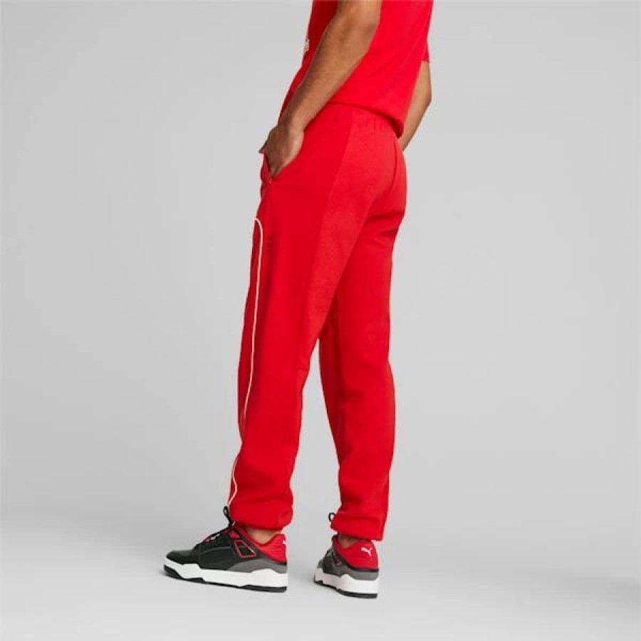 Clothing * | Puma Scuderia Ferrari Race Men'S Sweatpants Rosso Corsa