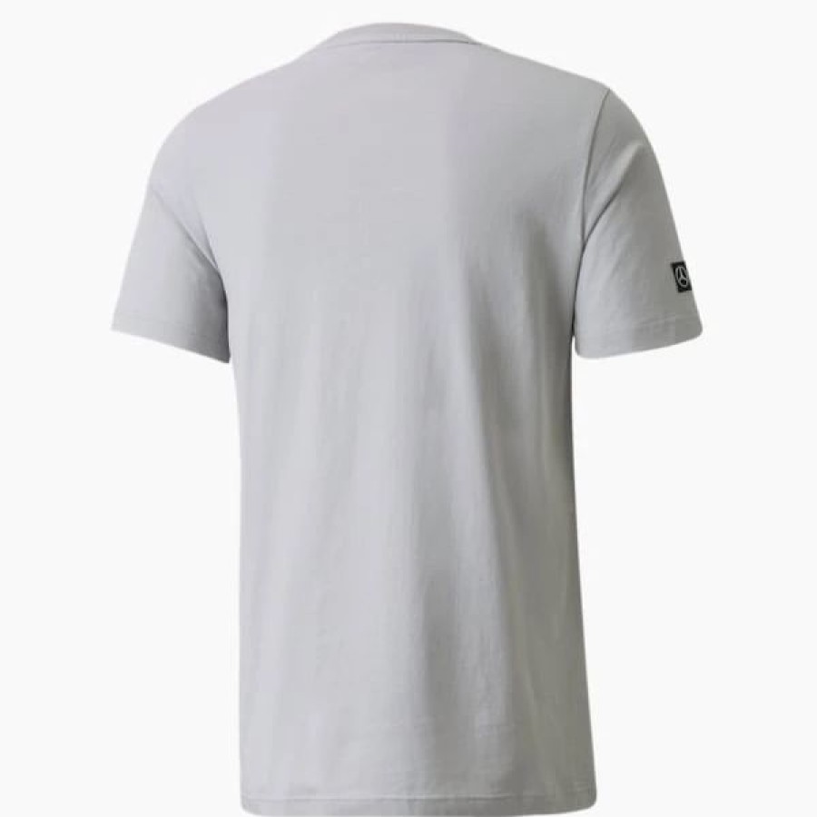 Sports * | Puma Mercedes F1 Logo Men'S Tee+ Mercedes Team Silver