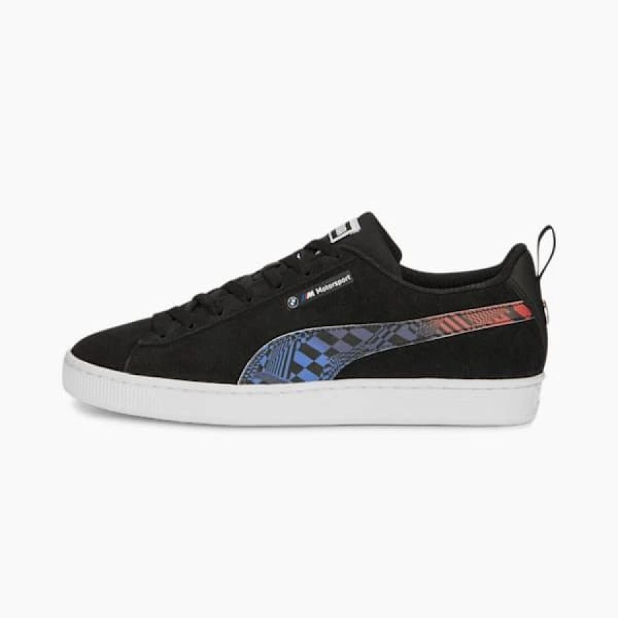 Shoes * | Bmw M Motorsport Suede Sneakers Puma Black-Puma White