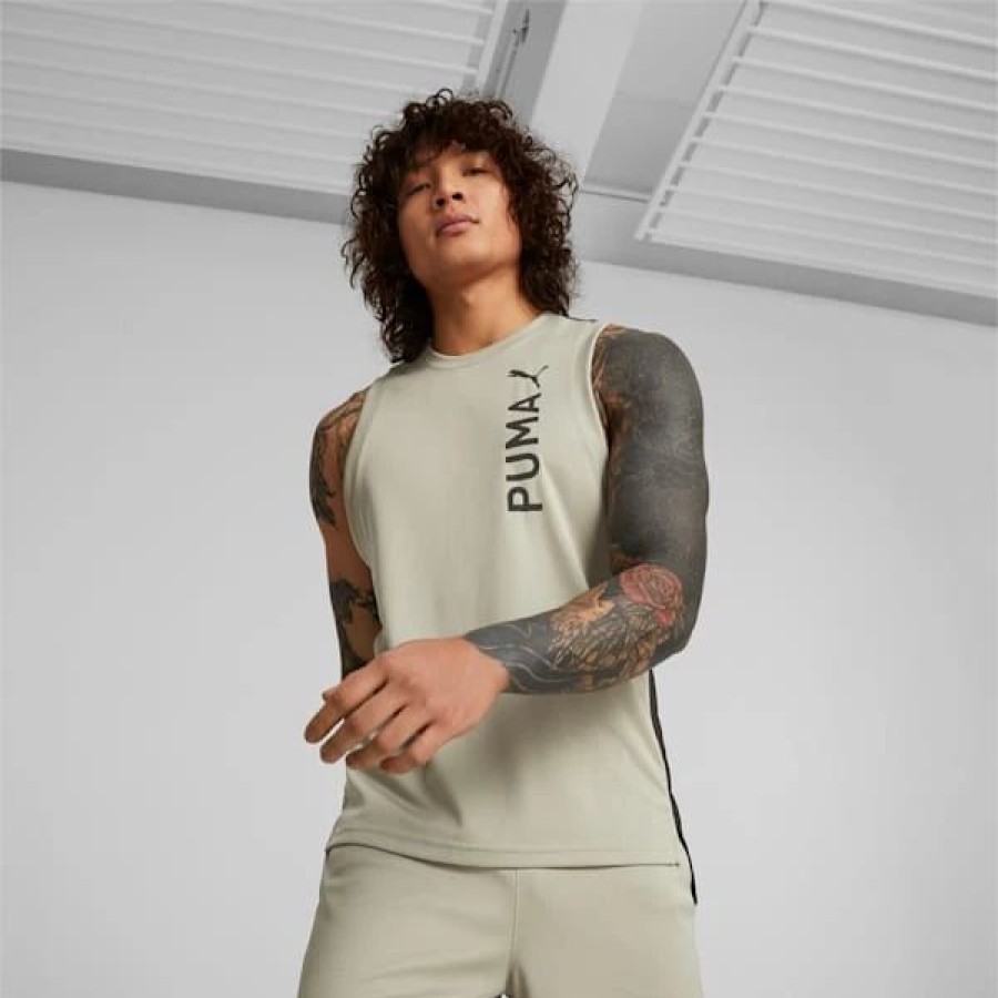 Sports * | Puma Fit Ultrabreathe Training Men'S Tank Top Birch Tree