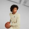 Sports * | Puma Pivot Crew Emb Men'S Basketball Pullover Granola