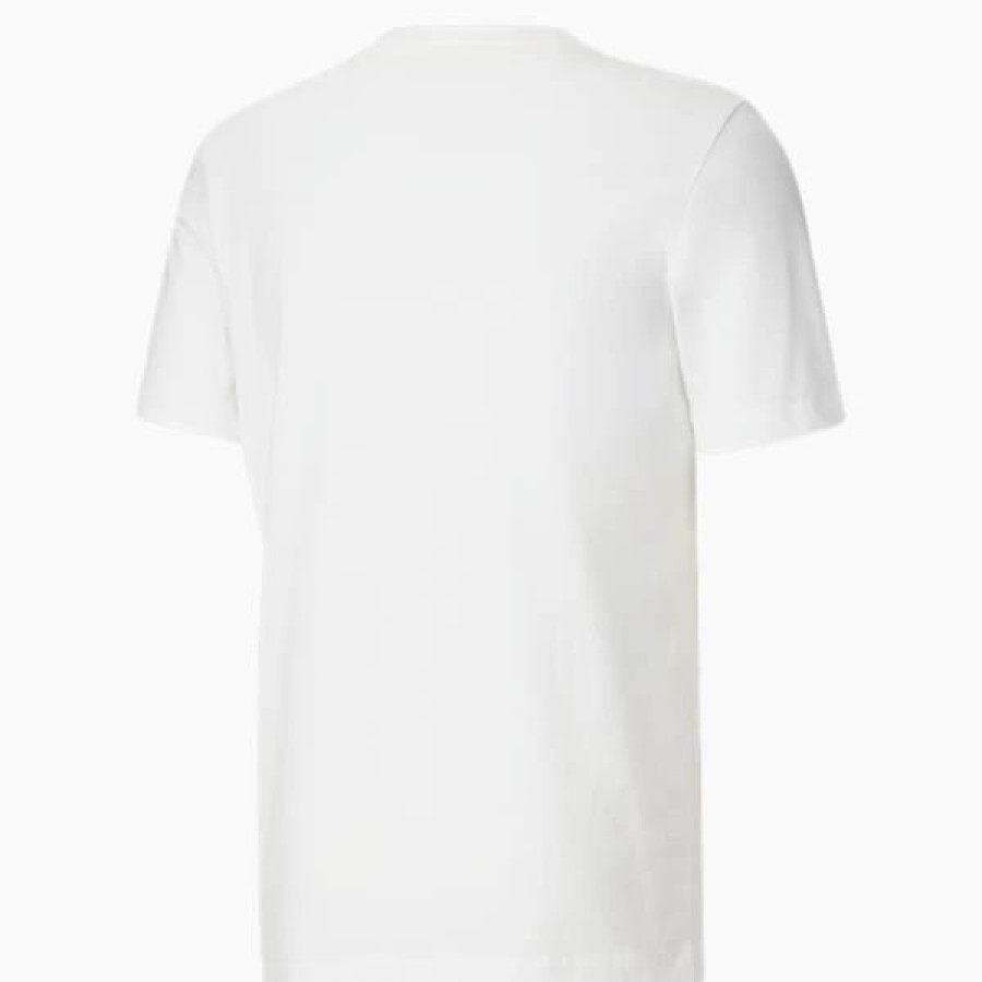 Clothing * | Puma Nyc City Pattern Men'S Tee Puma White