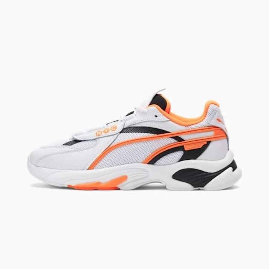 Shoes * | Puma Nyc Rs-Connect Sneakers Puma White-Orange Glow-Ivory Glow