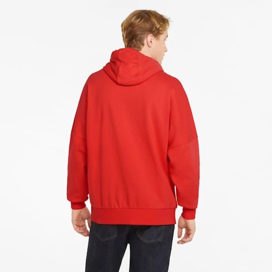 Sports * | Puma Mercedes F1 Statement Men'S Hoodie Hibiscus