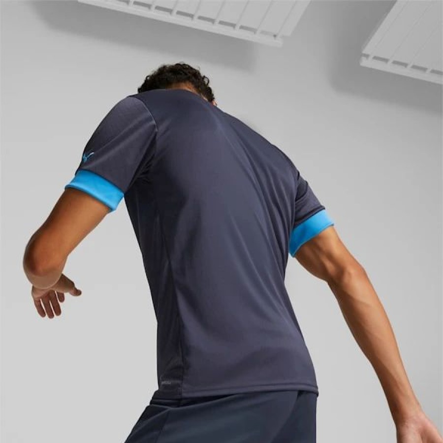 Sports * | Puma Olympique De Marseille Away 22/23 Men'S Replica Jersey Parisian Night-Bleu Azur