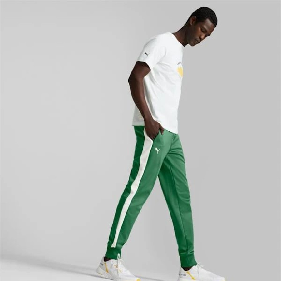 Sports * | Porsche Legacy Mt7 Men'S Track Pants Vine-Puma White