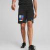 Sports * | Bmw M Motorsport Men'S Graphic Shorts Puma Black