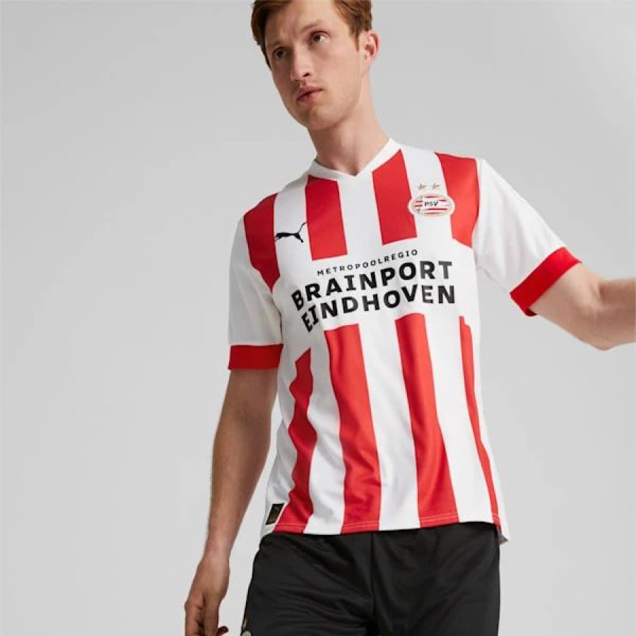 Sports * | Psv Eindhoven Home 22/23 Replica Jersey High Risk Red-Puma White