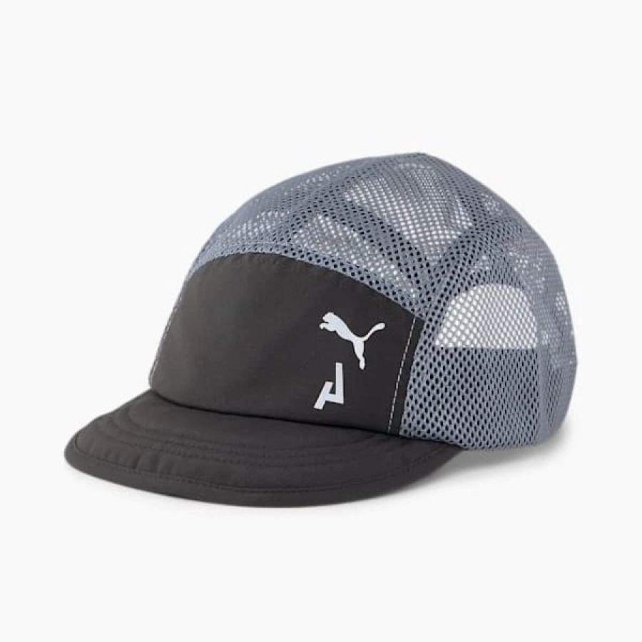 Sports * | Seasons Mesh Cap Puma Black-Gray Tile