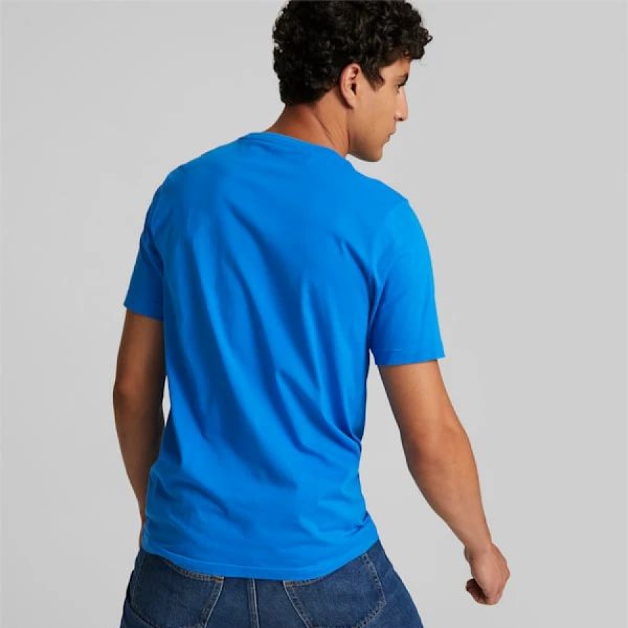 Clothing * | Italy Soccer Ftblcore Men'S Tee Ultra Blue-Puma White