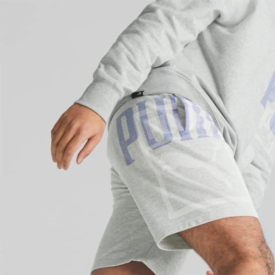 Clothing * | Classics Gen Puma 8 Men'S Shorts Light Gray Heather