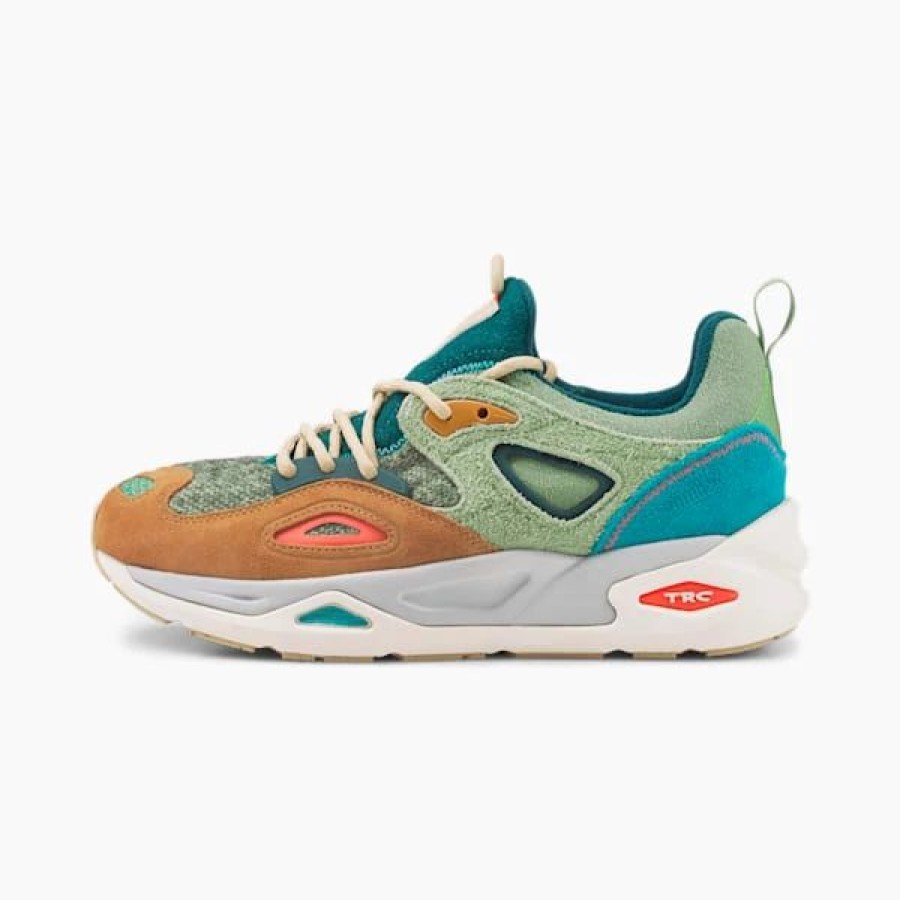 Shoes * | Puma Childhood Dreams Trc Blaze Sneakers Desert Tan-Dusty Green