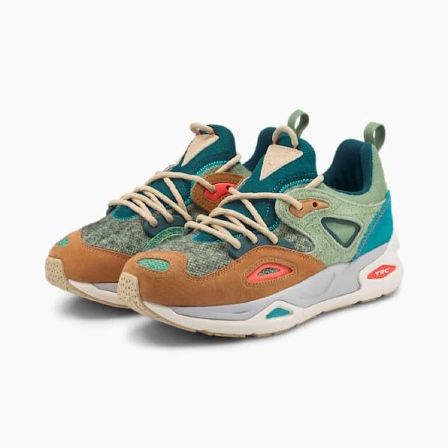 Shoes * | Puma Childhood Dreams Trc Blaze Sneakers Desert Tan-Dusty Green