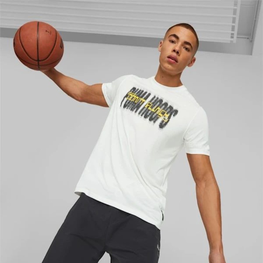 Sports * | Perimeter Basketball Tee Puma White