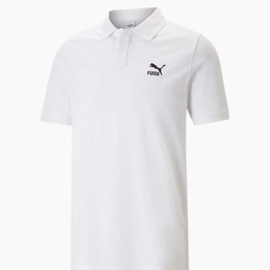 Clothing * | Classics Polo Men'S Shirt Puma White