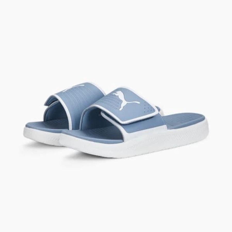 Shoes * | Softride Men'S Slides Filtered Ash-Puma White