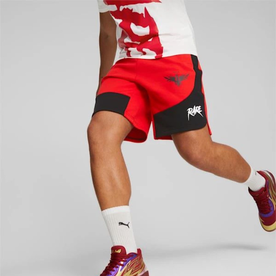 Sports * | Puma X Lamelo Ball Dime Men'S Shorts Puma Red