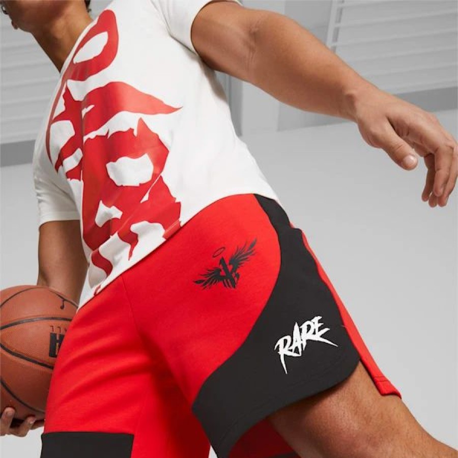 Sports * | Puma X Lamelo Ball Dime Men'S Shorts Puma Red