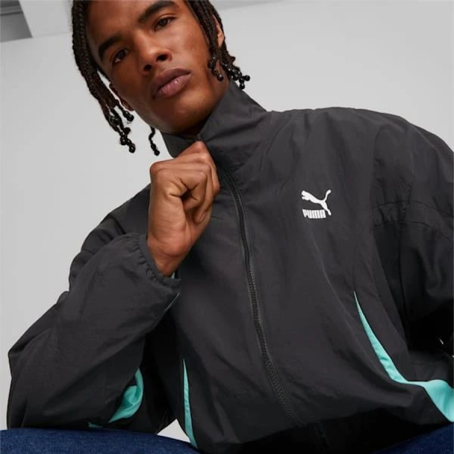 Clothing * | Swxp Men'S Track Jacket Puma Black