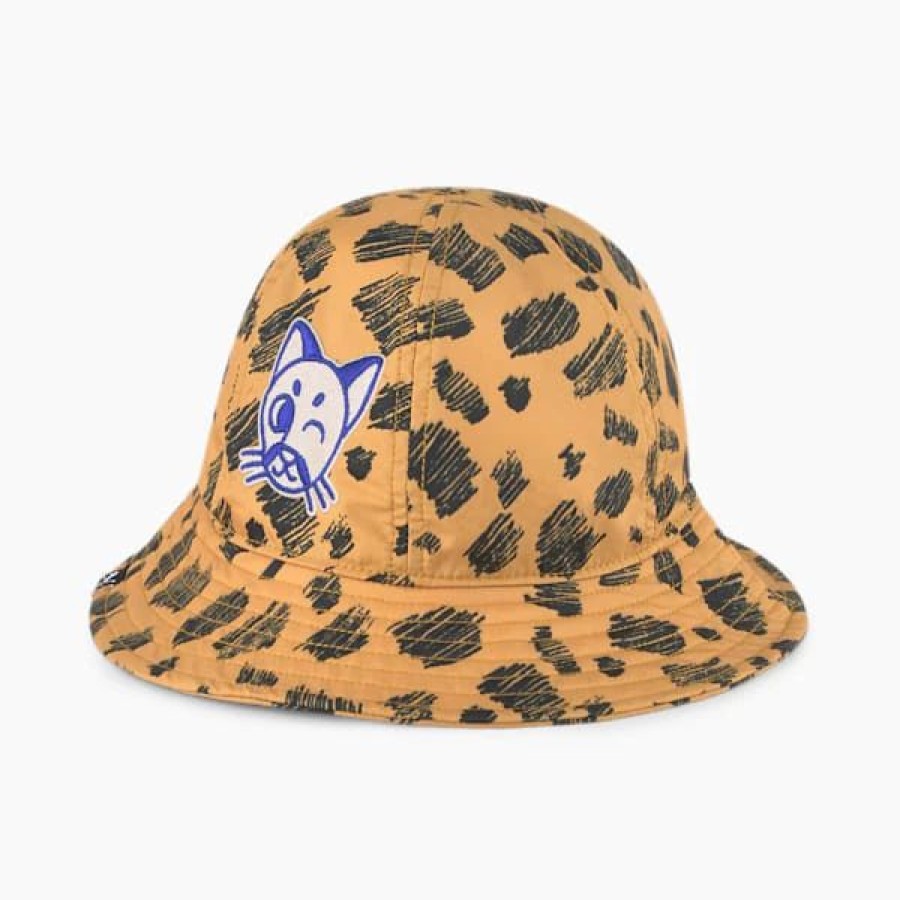 Accessories * | Puma Mates Big Kids' Bucket Hat Desert Clay