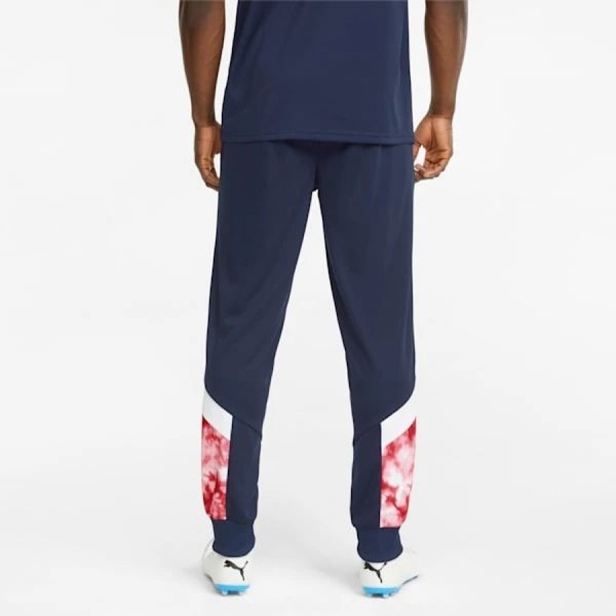 Clothing * | Puma Chivas Iconic Mcs Men'S Soccer Track Pants Peacoat-Chili Pepper