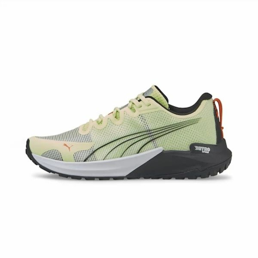 Shoes * | Fast-Trac Nitro Men'S Running Shoes Fast Yellow-Puma Black