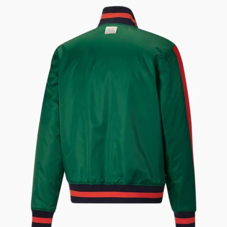 Clothing * | Puma Nyc Men'S Dugout Jacket Vine