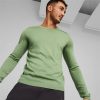 Sports * | Puma Porsche Design Evoknit Men'S V-Neck Sweatshirt Dusty Green