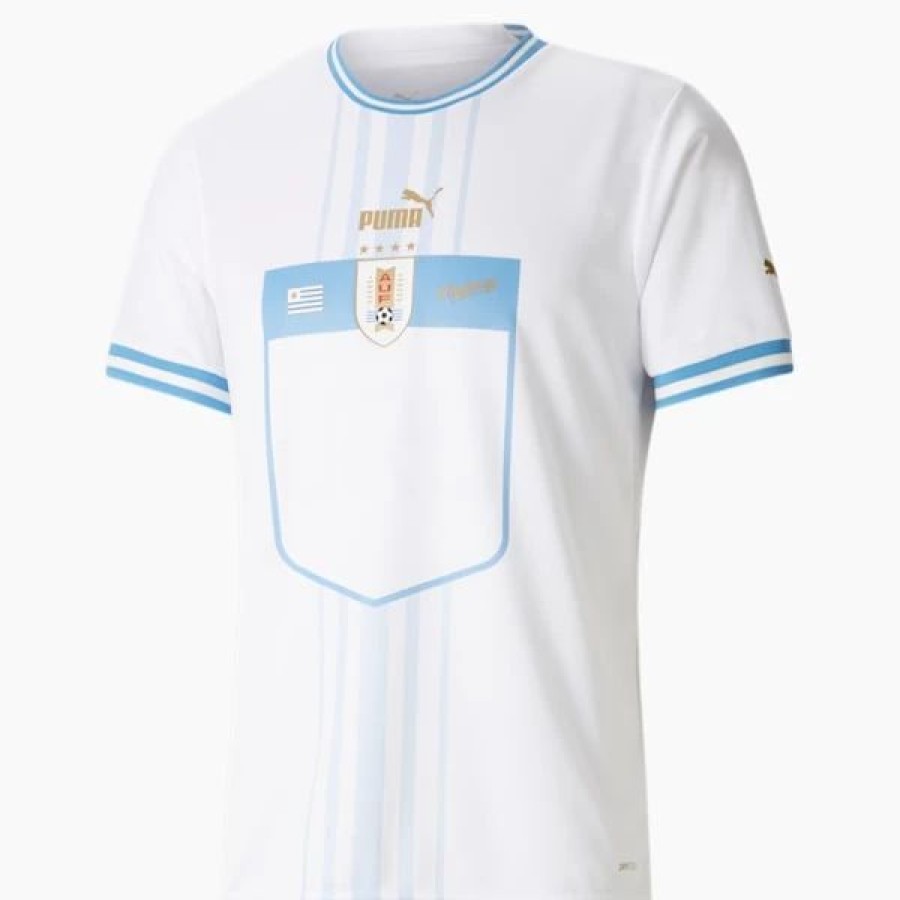 Sports * | Uruguay Away '22/'23 Men'S Replica Jersey Puma White