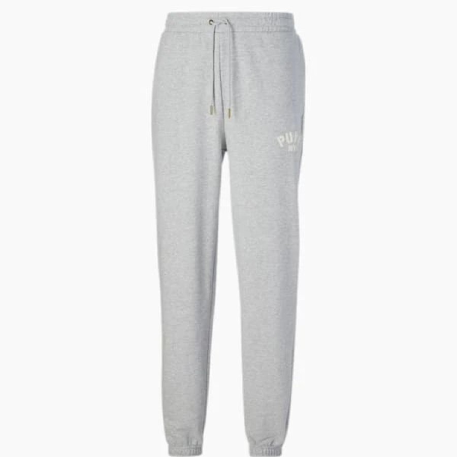 Clothing * | Puma Nyc Men'S Sweatpants Light Gray Heather