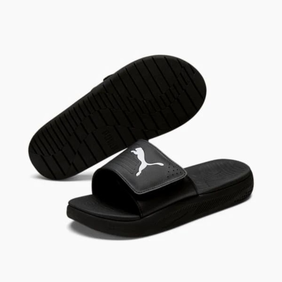 Shoes * | Softride Men'S Slides Puma Black-Puma White