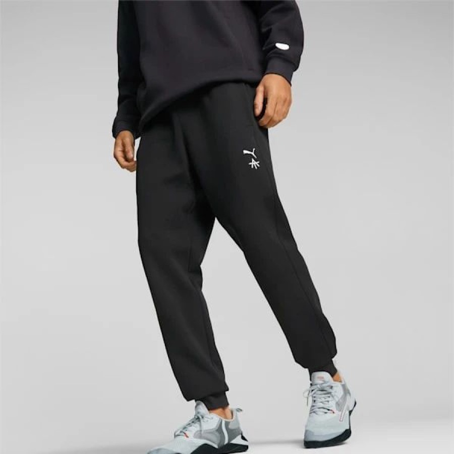 Sports * | Puma X Alex Toussaint Men'S Sweatpants Puma Black : Coming Soon