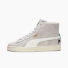 Shoes * | Puma Nyc Suede Mid Park Flagship Men'S Sneaker Harbor Mist-Pristine-Warm White