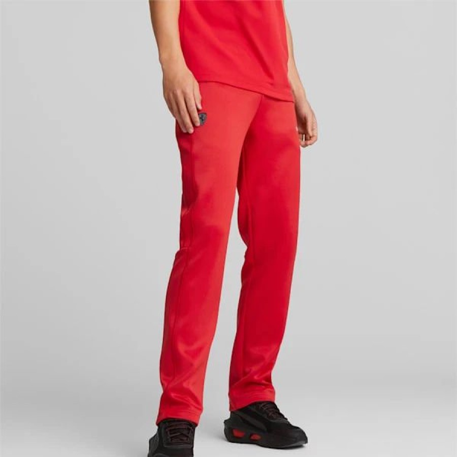 Clothing * | Puma Scuderia Ferrari Style Mt7 Men'S Track Pants Rosso Corsa