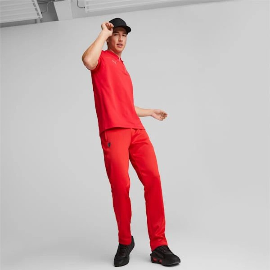 Clothing * | Puma Scuderia Ferrari Style Mt7 Men'S Track Pants Rosso Corsa