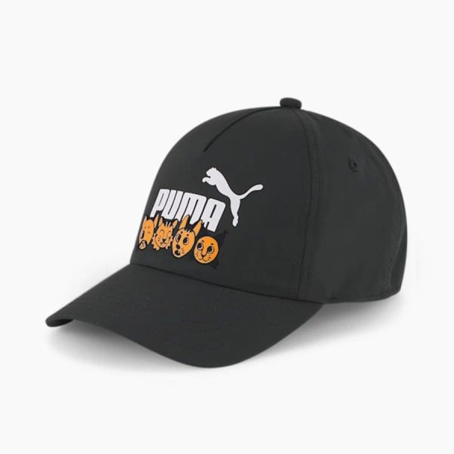 Accessories * | Puma Mates Big Kids' Cap Puma Black