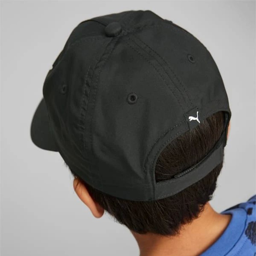 Accessories * | Puma Mates Big Kids' Cap Puma Black