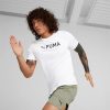 Sports * | Puma Fit Logo Graphic Men'S Training Tee Puma White