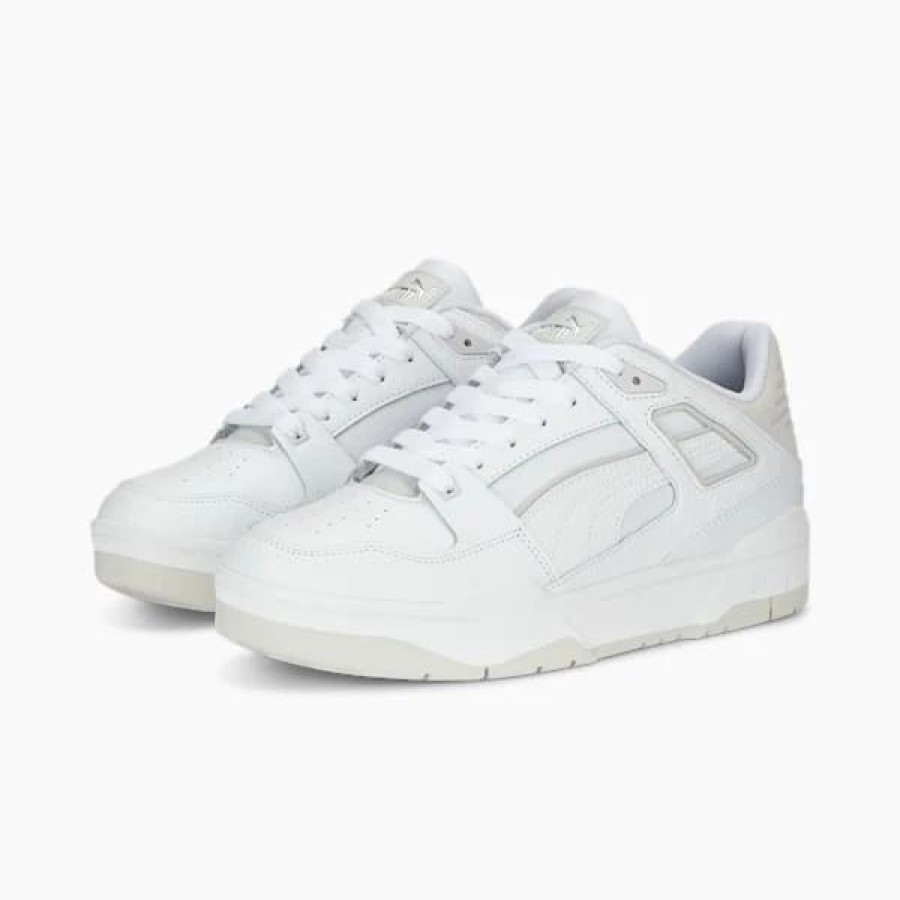 Shoes * | Slipstream Men'S Sneakers Puma White-Nimbus Cloud