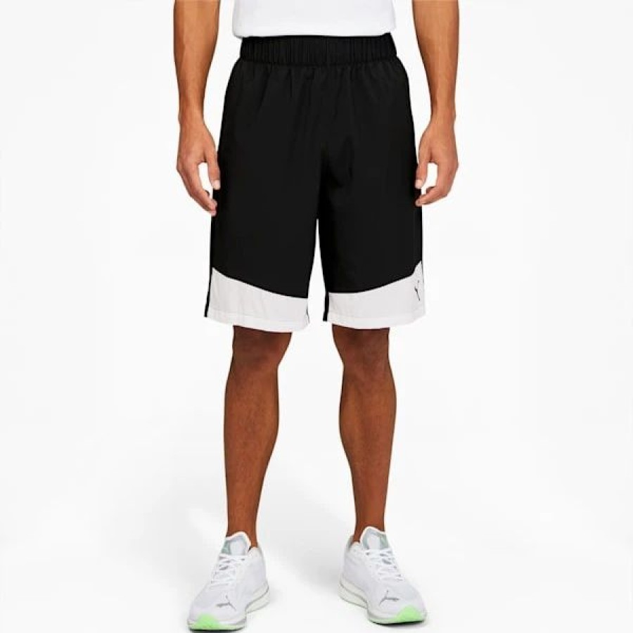 Clothing * | Favorite Woven 10 Men'S Training Shorts Puma Black-Puma White