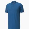 Sports * | Puma Porsche Design Men'S Polo Shirt Lake Blue