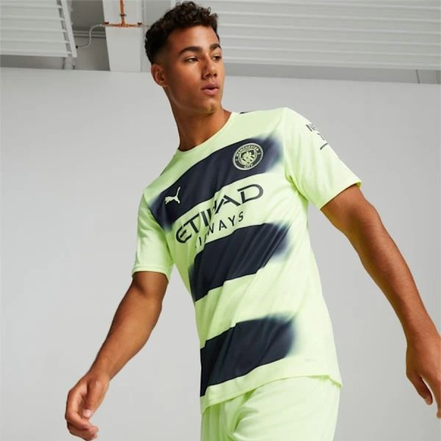 Clothing * | Puma Manchester City F.C. Third '22/'23 Men'S Replica Jersey Fizzy Light-Parisian Night