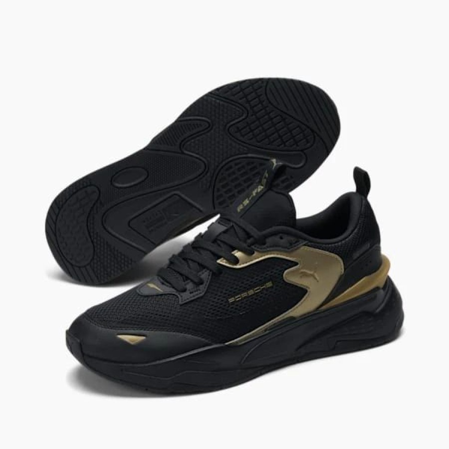 Shoes * | Porsche Legacy Metal Energy Rs-Fast Sneakers Puma Black-Puma Team Gold